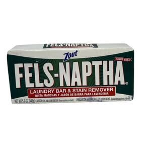 Zout Fels Naptha 5 Oz. Laundry Bar & Stain Remover 1975025 Fels-Naptha 1975025
